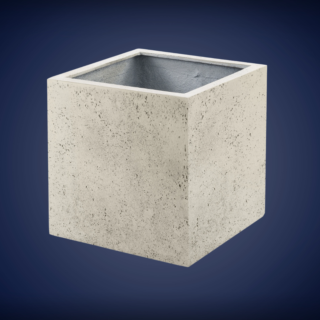 Cube Shaped Plant Pot – Lightweight & Durable Planter for Indoor & Outdoor Use