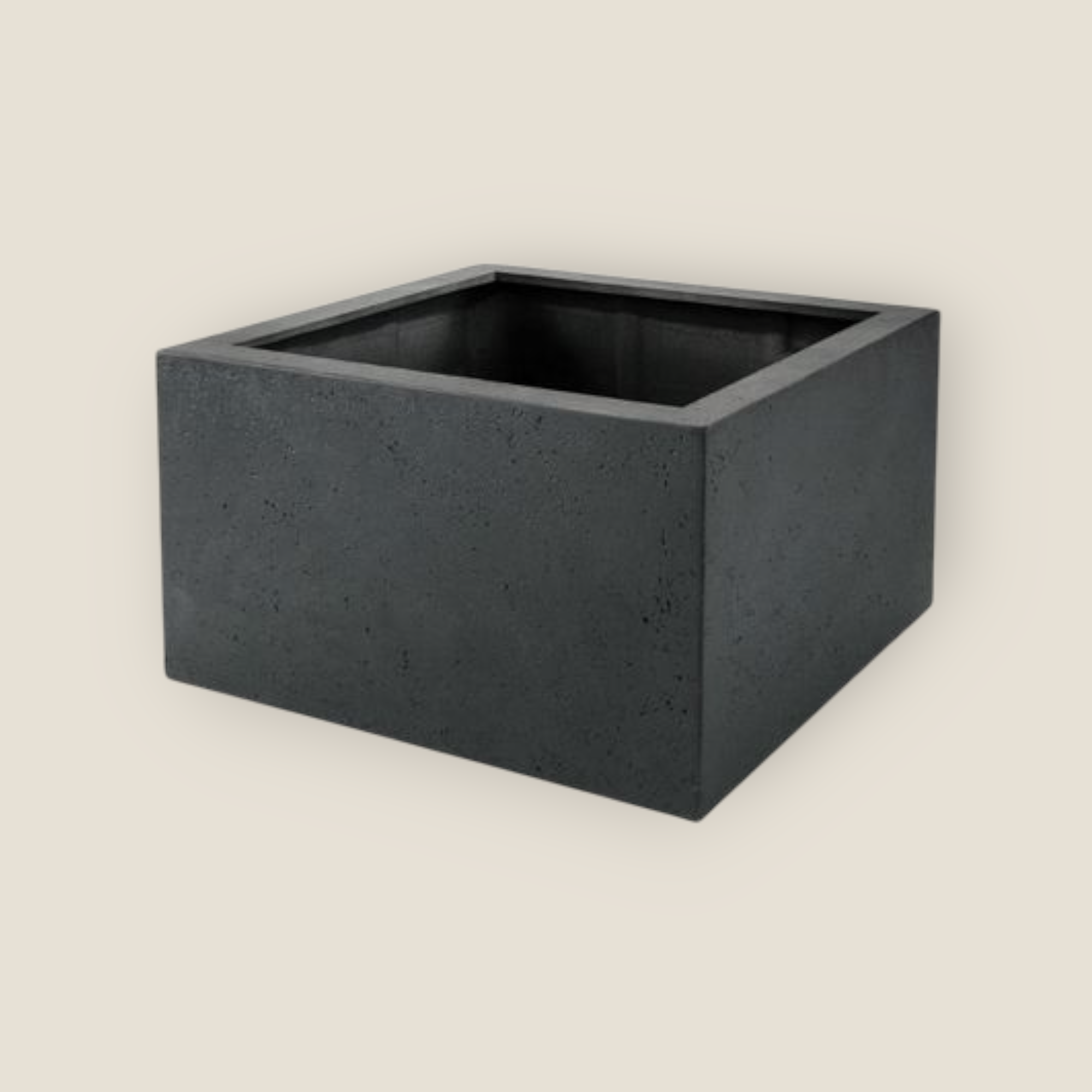 Low Cube Shaped Plant Pot – Lightweight, Durable & Stylish