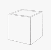 Cube Shaped Plant Pot – Lightweight & Durable Planter for Indoor & Outdoor Use