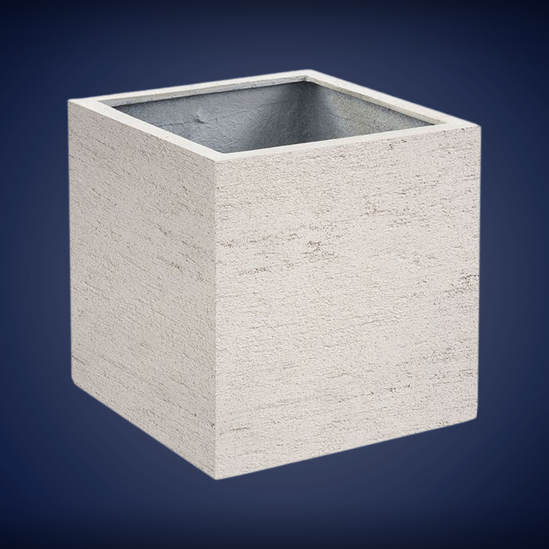 Cube Shaped Plant Pot – Lightweight & Durable Planter for Indoor & Outdoor Use