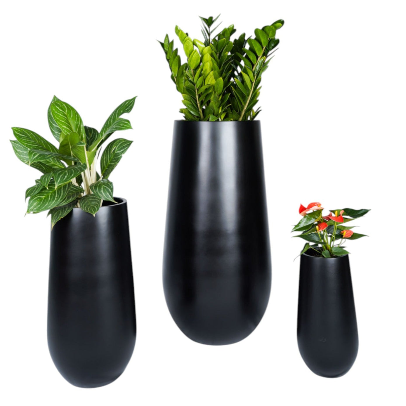 Tall Silhouette Series – Elegant Tapered Planter