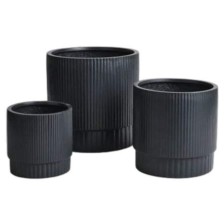 Urban Contour Series – Minimalist Ribbed Planter