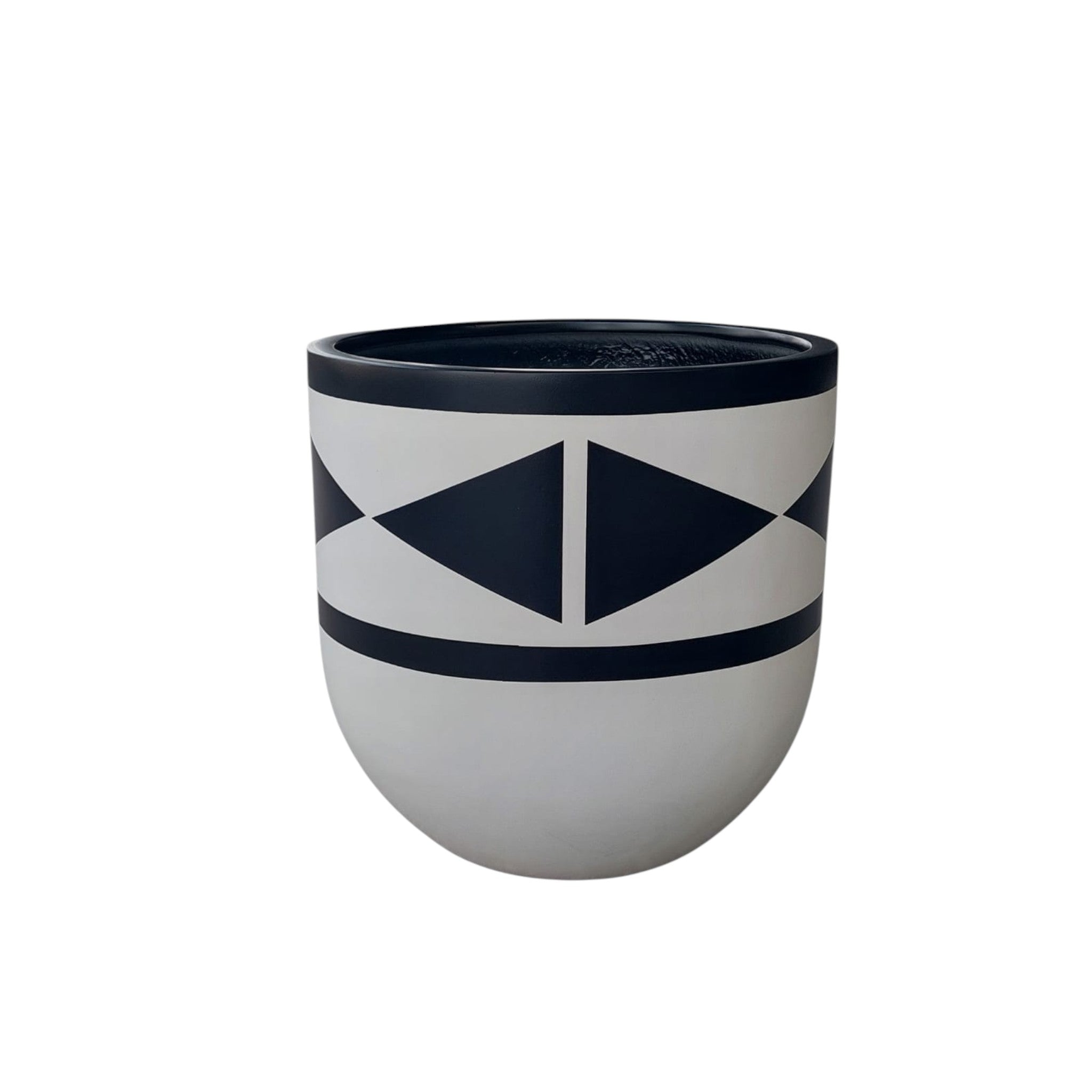 Tribal Lines Series – Graphic Pattern Planter